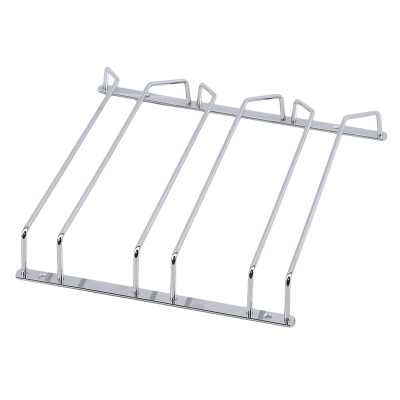 Home Bar Stand - ステンレス製ワイングラスラック、便利、ハンギングバー、転置ラック、ペーパーロールホルダー、キッチンオーガナイザー