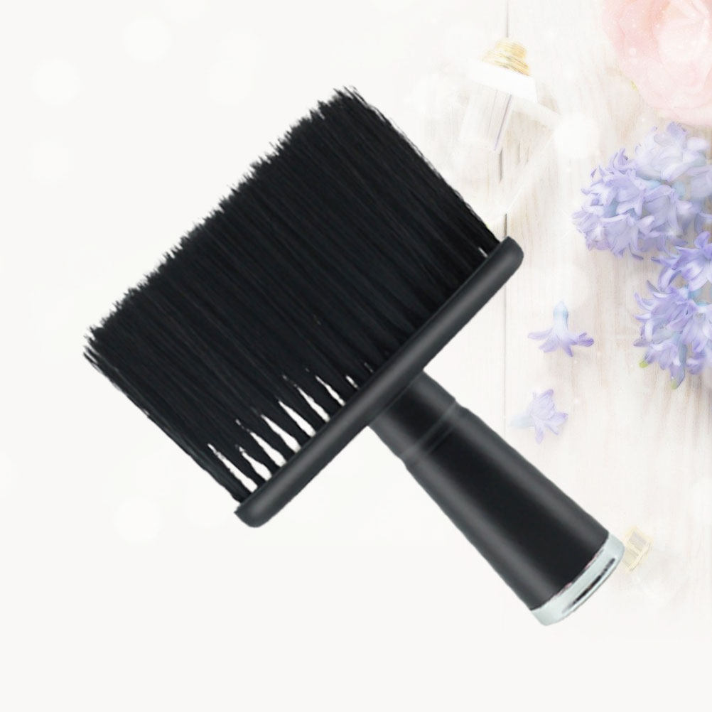Home Barbershop - ネックダスターブラシ、ヘアサロン用、精巧なデザイン、お手入れ簡単、切れ毛除去ツール、理髪店と家庭用