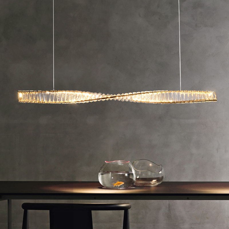 Home Bar Word - 長いガラスの天井ランプ,LEDストリップライト,リビングルーム,ダイニングルーム,バー,廊下,寝室の装飾,高級品