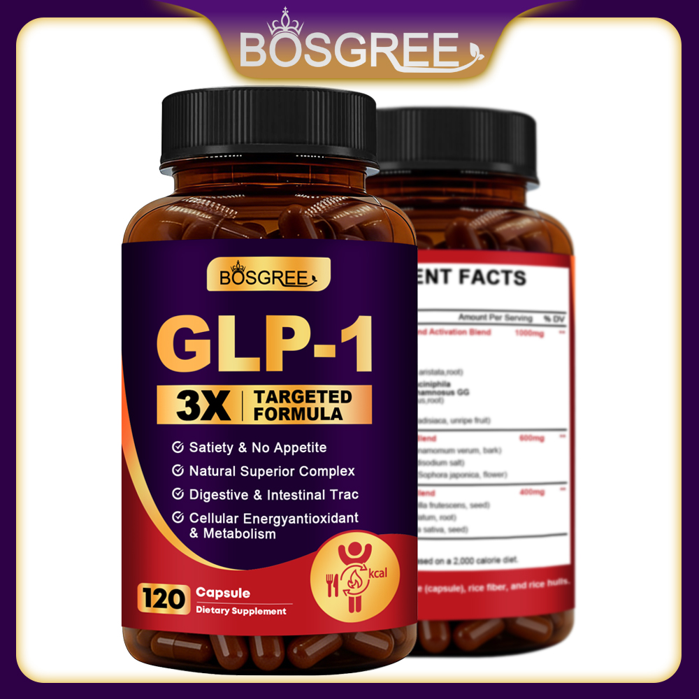 Bitters Bottle Set - GLP-1サプリメント、アッカーマンシアプロバイオティクス配合のGLP-1、ベルベリンHCI、食欲抑制剤、代謝の健康、消化と腸の健康に