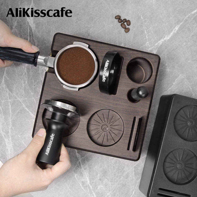 Home Barista - コーヒータンパーステーションポルタフィアルターホルダースタンド 51 ミリメートル 54 ミリメートル 57