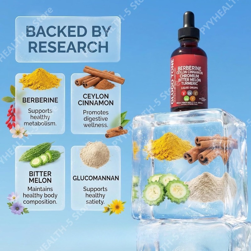 セイロンシナモン配合のベルベリンサプリメント液滴+ゴーヤエキ - Bitters Bottle Set のレビューと価格