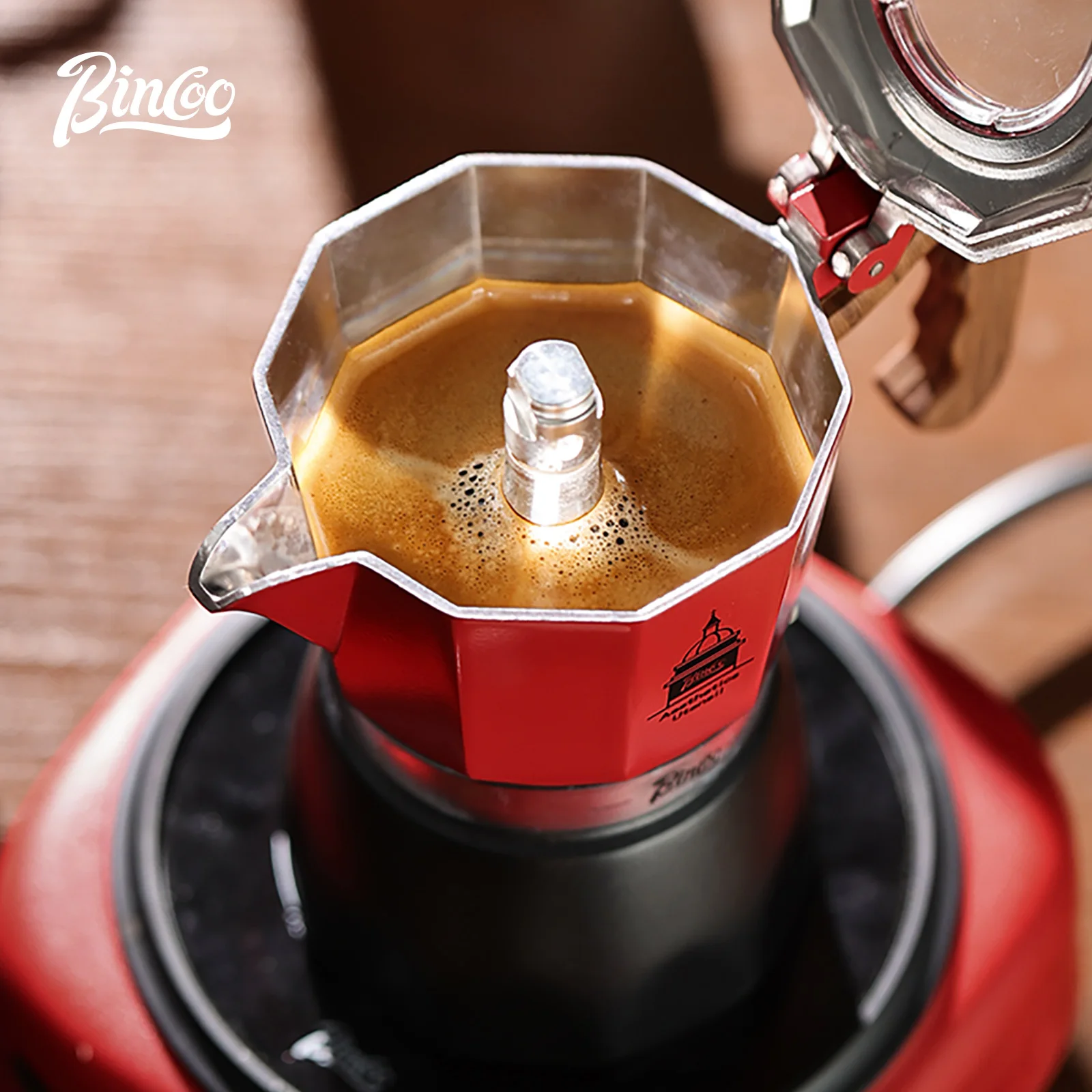ビンクー ダブルバルブ コーヒーモカポット エスプレッソマシ - Home Barista のレビューと価格