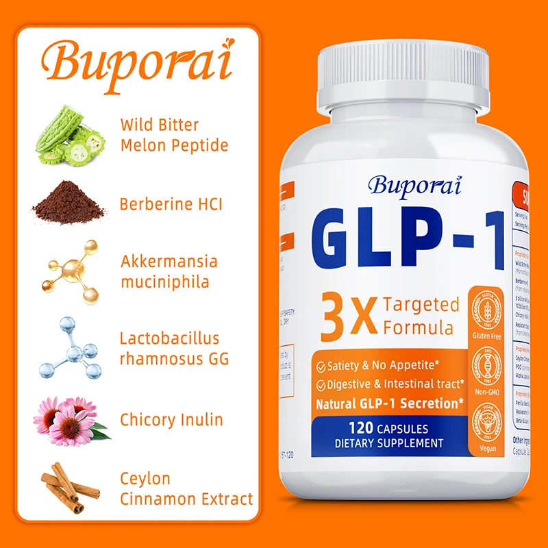 GLP-1 サプリメント - 代謝、消化、腸の健康を促進、食 - Bitters Bottle Set のレビューと価格