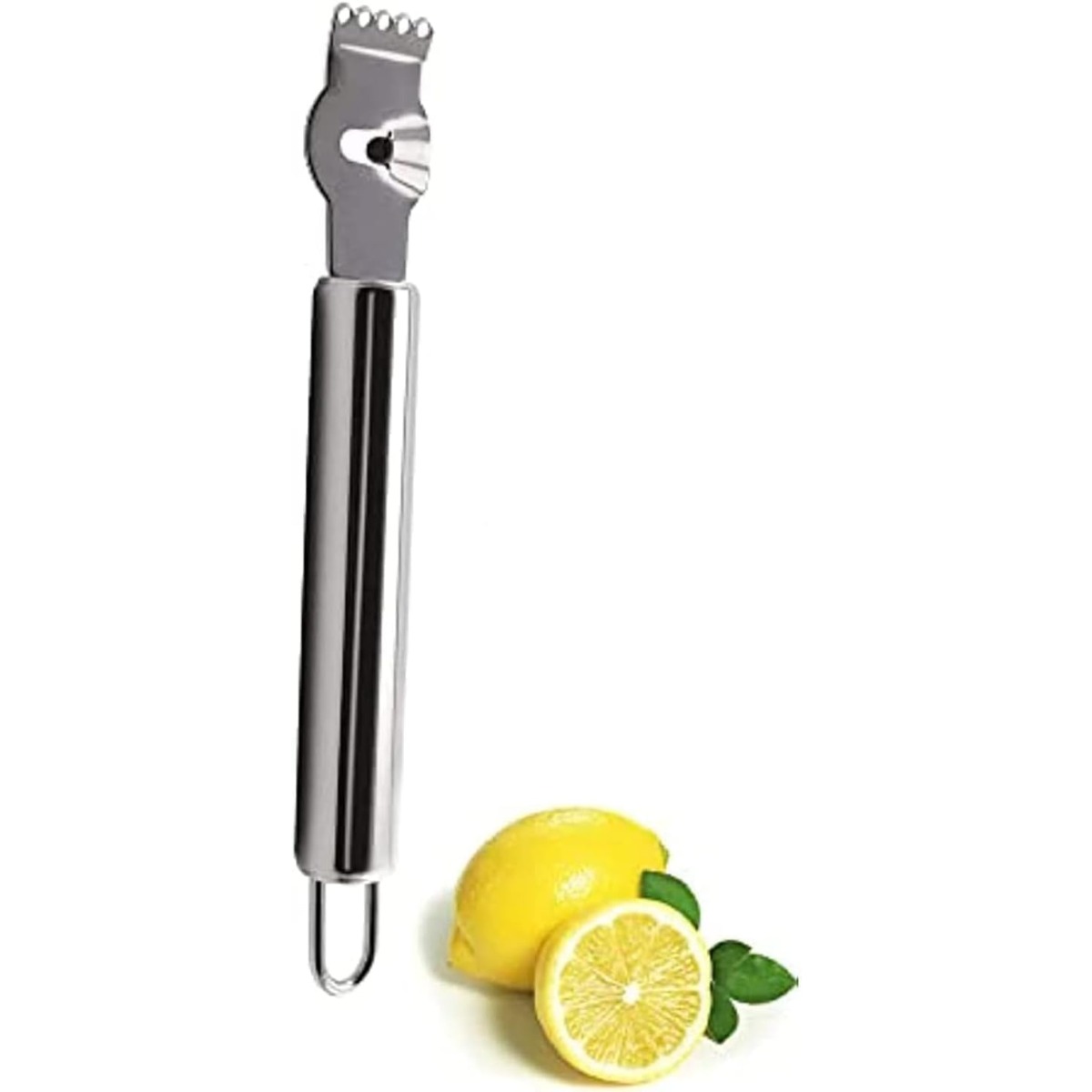 シルバーレモンゼスターツール/コアラーツール ステンレス製  - Peeler Channel Knife のレビューと価格