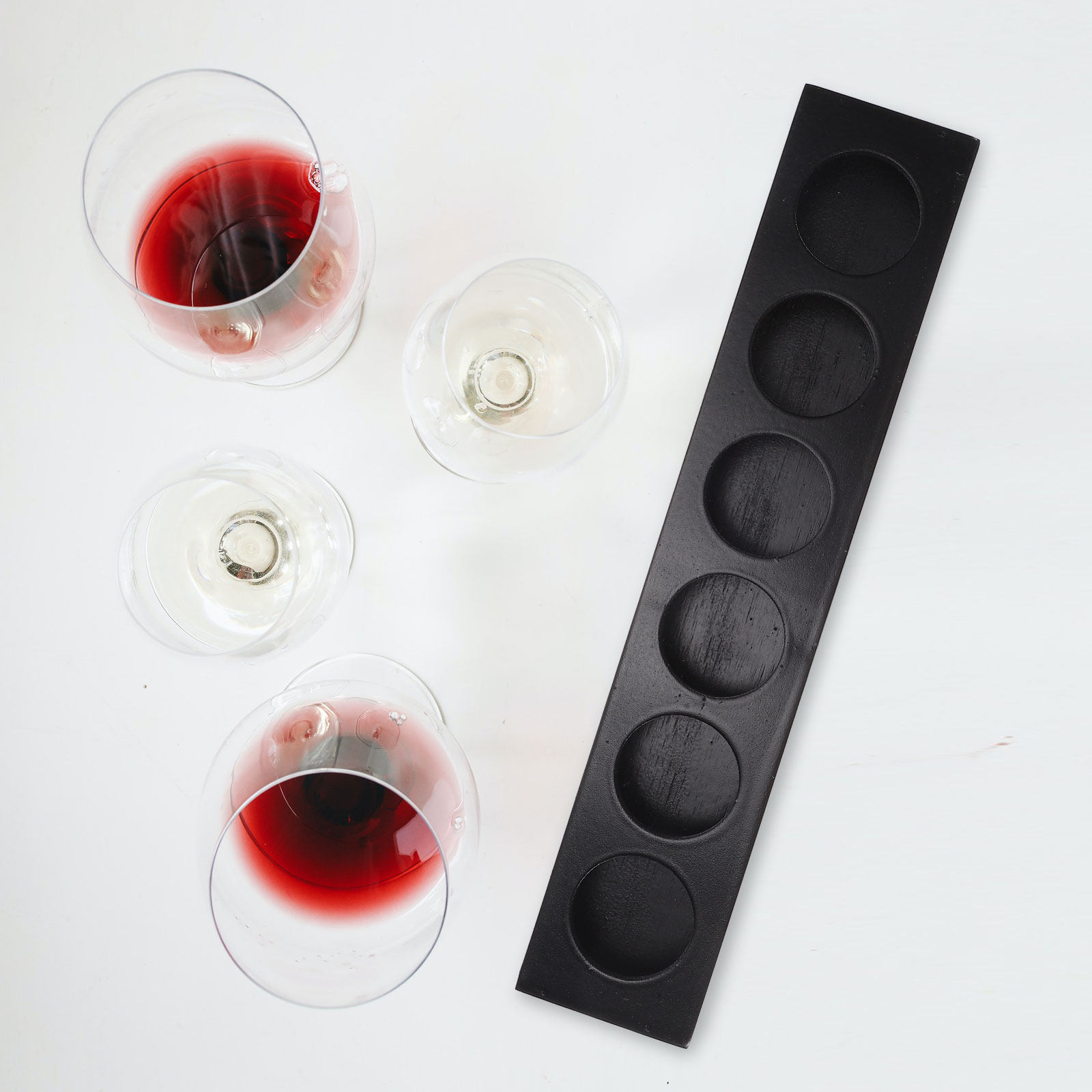 手作り木製ショットグラスオーガナイザー、ホームバーパーティー - Home Bar Stand のレビューと価格