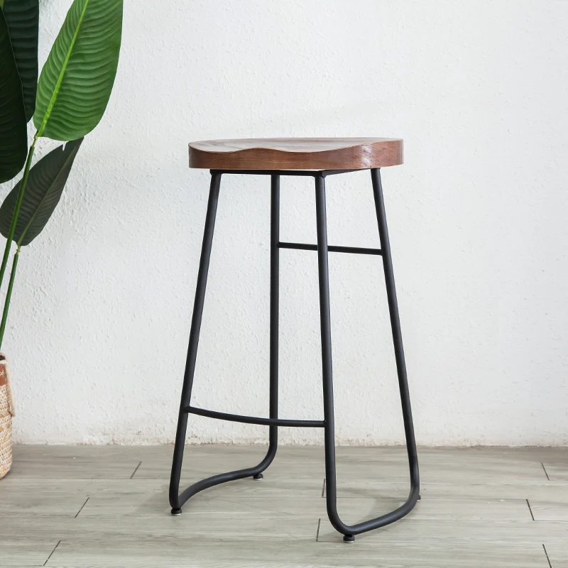シンプルモダンなアイアンバーチェア、高脚カウンタースツール、 - Home Bar Seating のレビューと価格