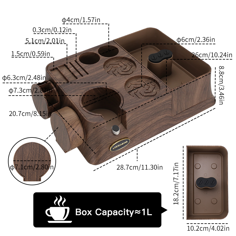 KISSHOME エスプレッソタンパーステーションノックボッ - Home Barista のレビューと価格