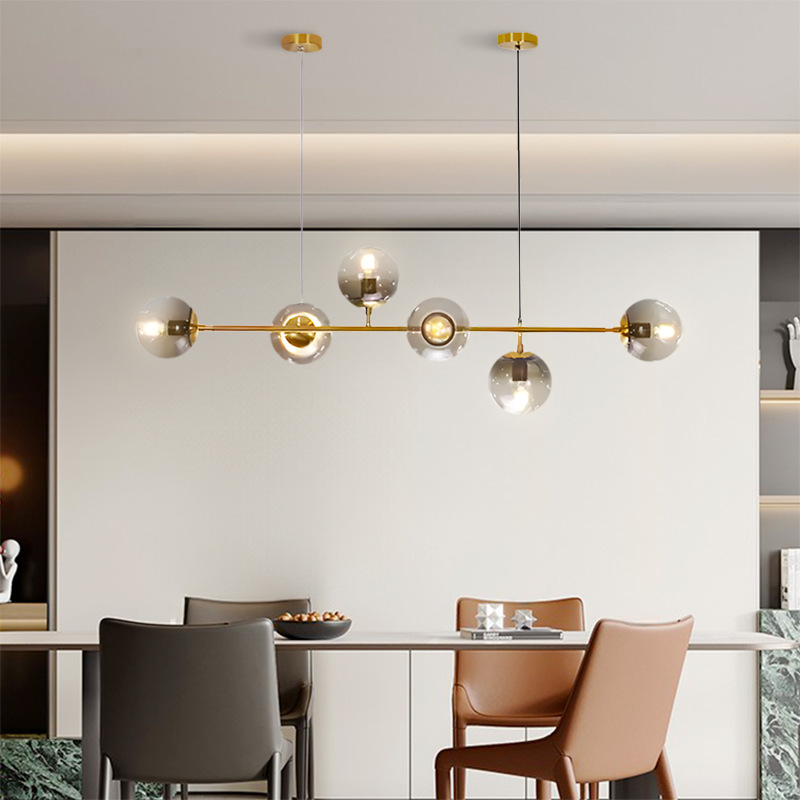 北欧レストランバーカウンターペンダントランプモダンミニマリス - Home Bar And Counter のレビューと価格