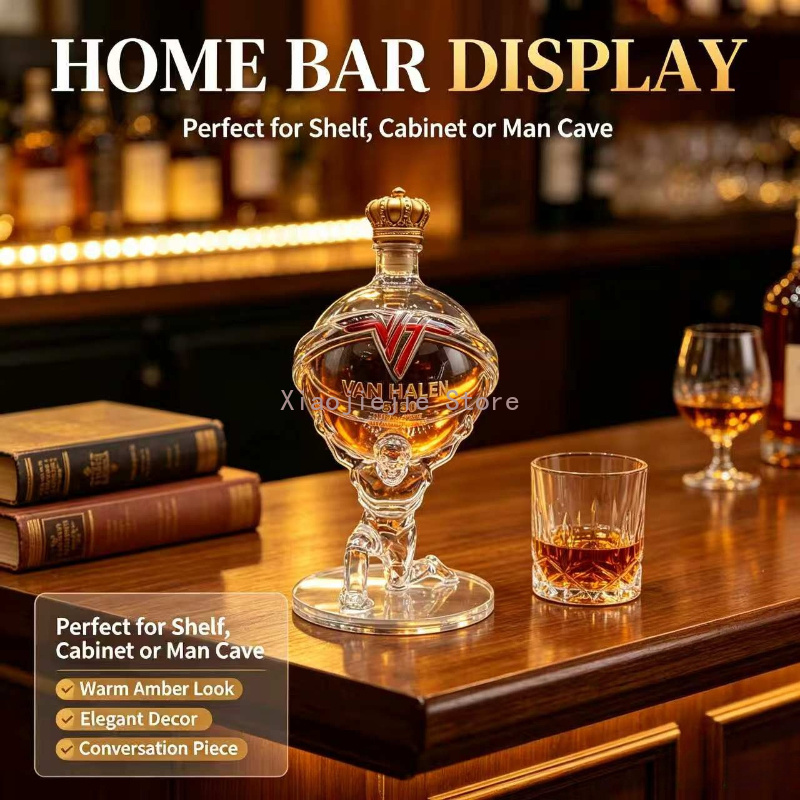 ヴァン・ヘイレン柄アトラスフィギュア地球儀ウイスキーデカンタ - Decanter Globe Set のレビューと価格