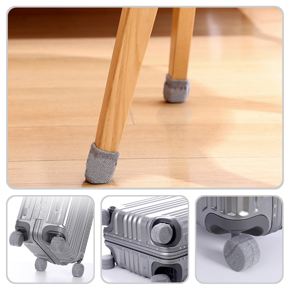 4 個の柔軟な椅子脚スリーブフロアプロテクターパッドダイニン - Home Bar Stools のレビューと価格