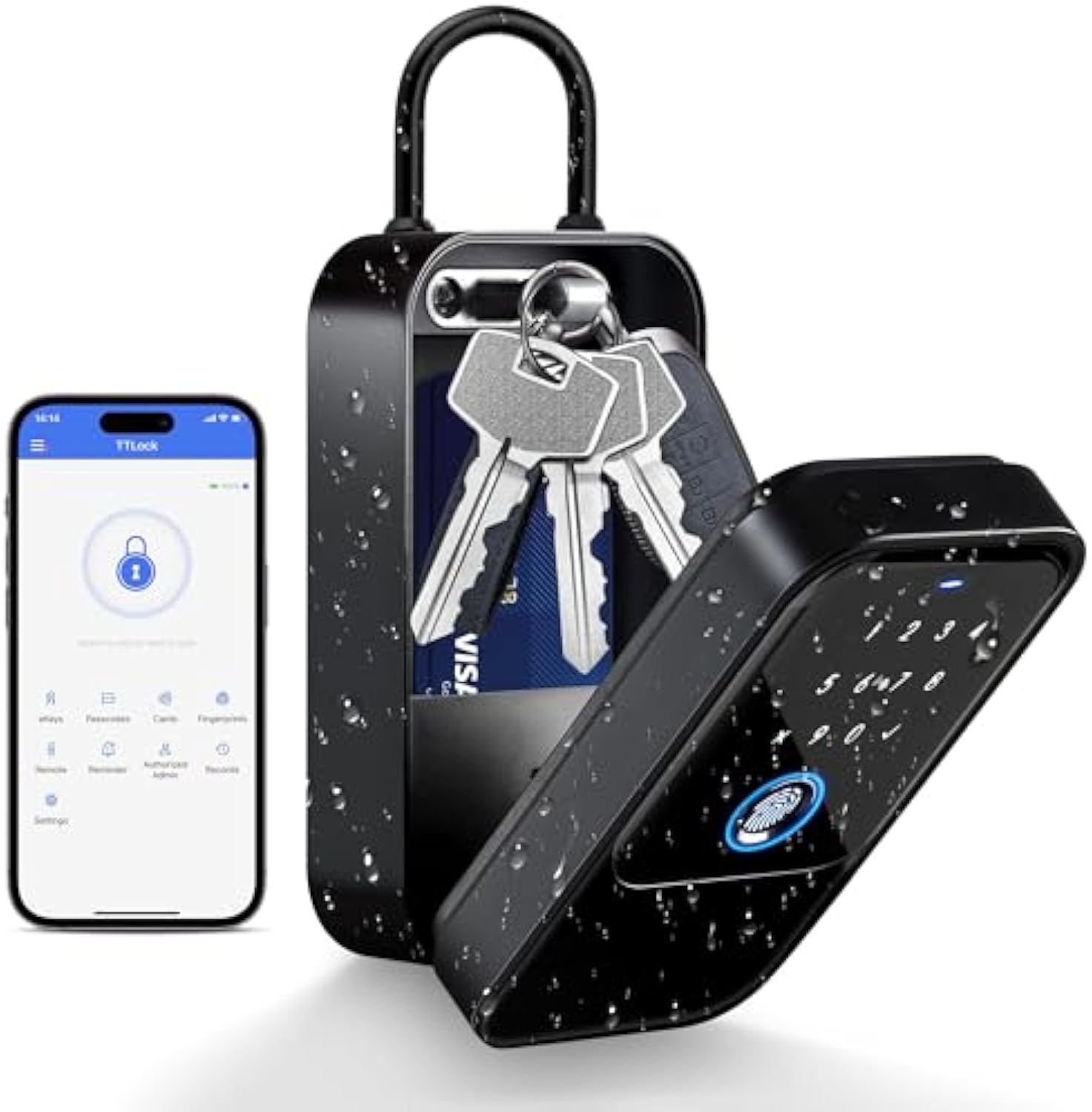 スマートワイヤレスキーロック,デジタルコード,Bluetoo - Home Bargains のレビューと価格