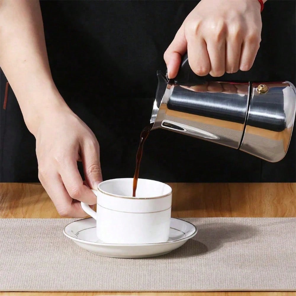 12 カップコーヒーメーカーステンレス鋼エスプレッソメーカー - Home Barista のレビューと価格