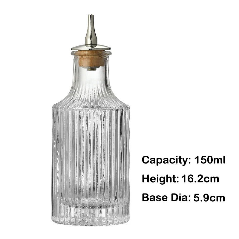 ヴィンテージ カクテル ビター ボトル ダッシャー トップ付 - Bitters Bottle Set のレビューと価格