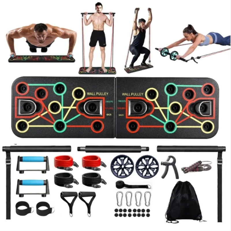 多機能プッシュアップボード ピラティスバーセット レジスタン - Home Bar Setup Kit のレビューと価格