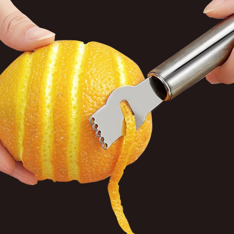 3 個レモンゼスターおろし金オレンジピーラー柑橘類の果物の皮 - Peeler Channel Knife のレビューと価格