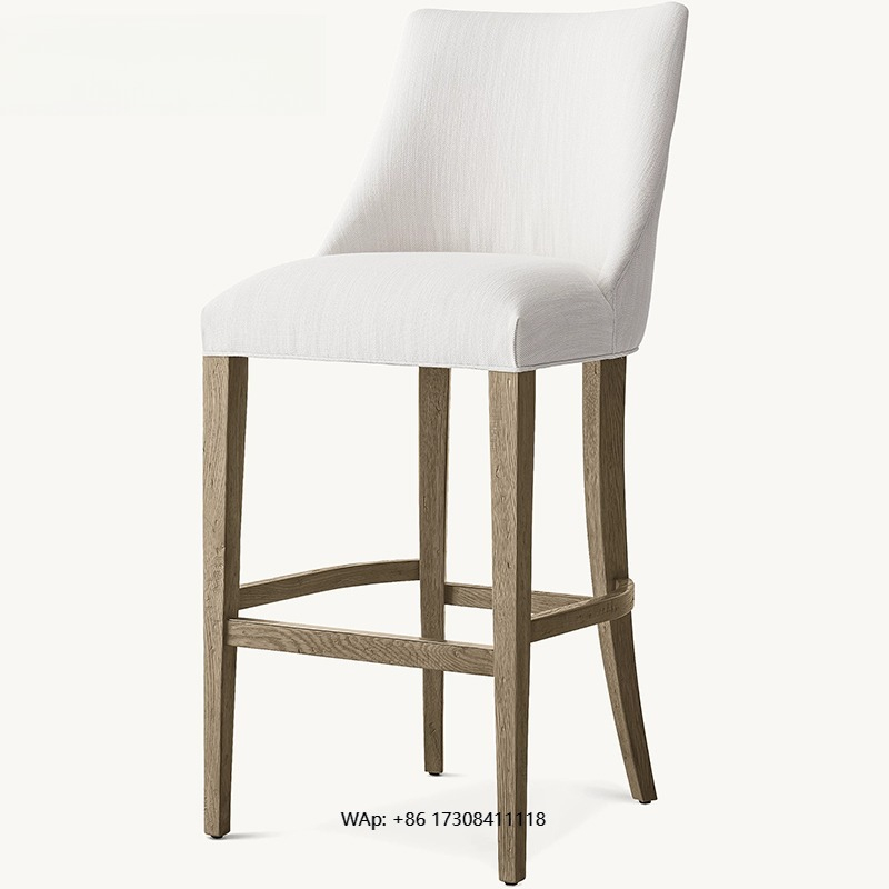 軽量高級無垢材バーチェアモダンシンプルホームハイスツールクリ - Home Bar Stools のレビューと価格