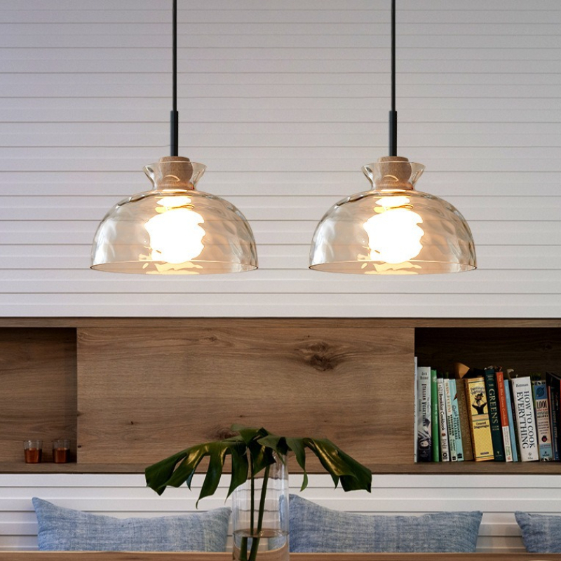侘び寂びスタイルレストランペンダントライトモダンレトロガラス - Home Bar And Counter のレビューと価格