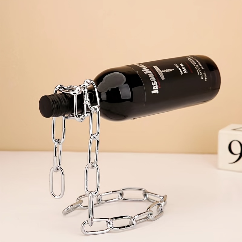 クリエイティブなワインボトルラック,個性的なロープ,ボトルホ - Home Bar Stand のレビューと価格