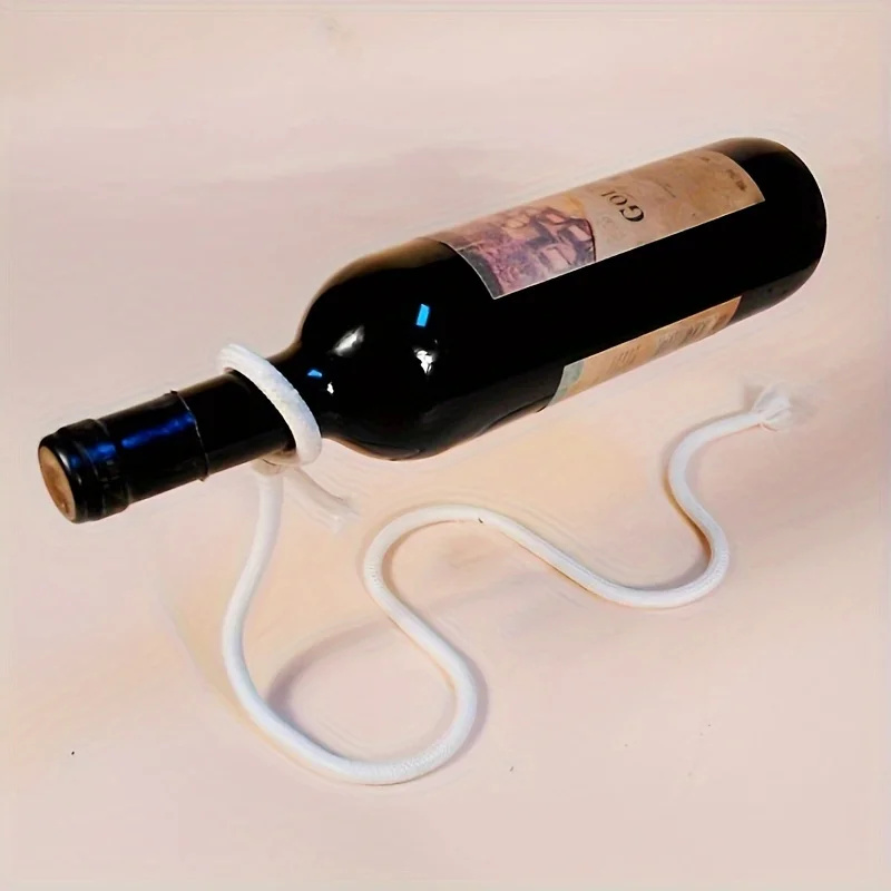 クリエイティブなワインボトルラック,個性的なロープ,ボトルホ - Home Bar Stand のレビューと価格