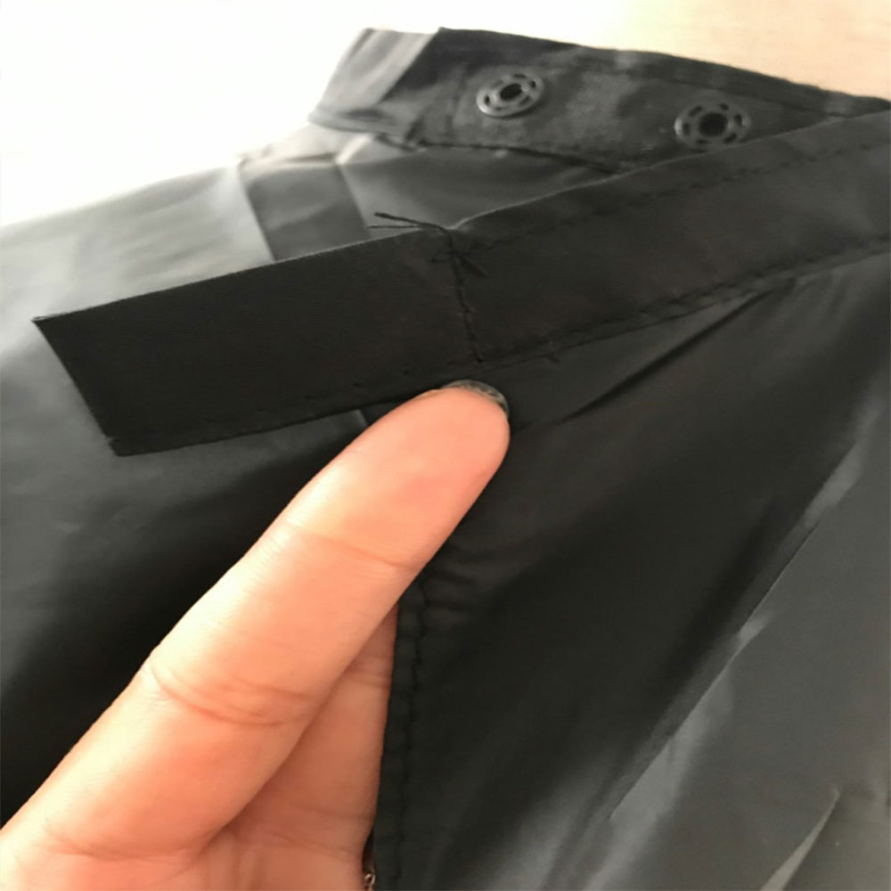 黒髪用カットエプロン 髪に刺激を与えない 調節可能な襟のデザ - Home Barbershop のレビューと価格