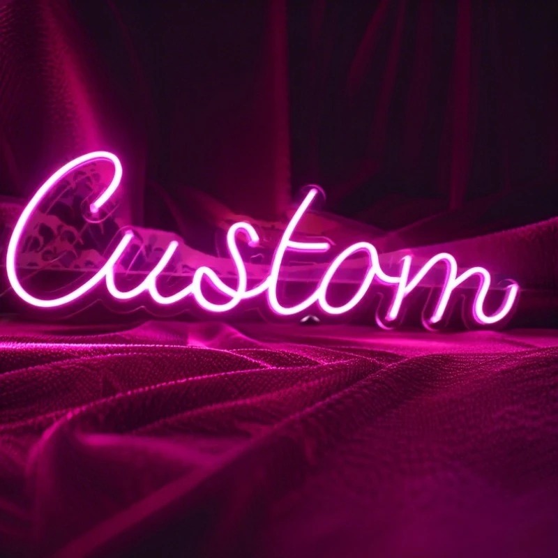 カスタムネームネオンサイン - USB調光可能なLEDライト - Home Bar Signs のレビューと価格