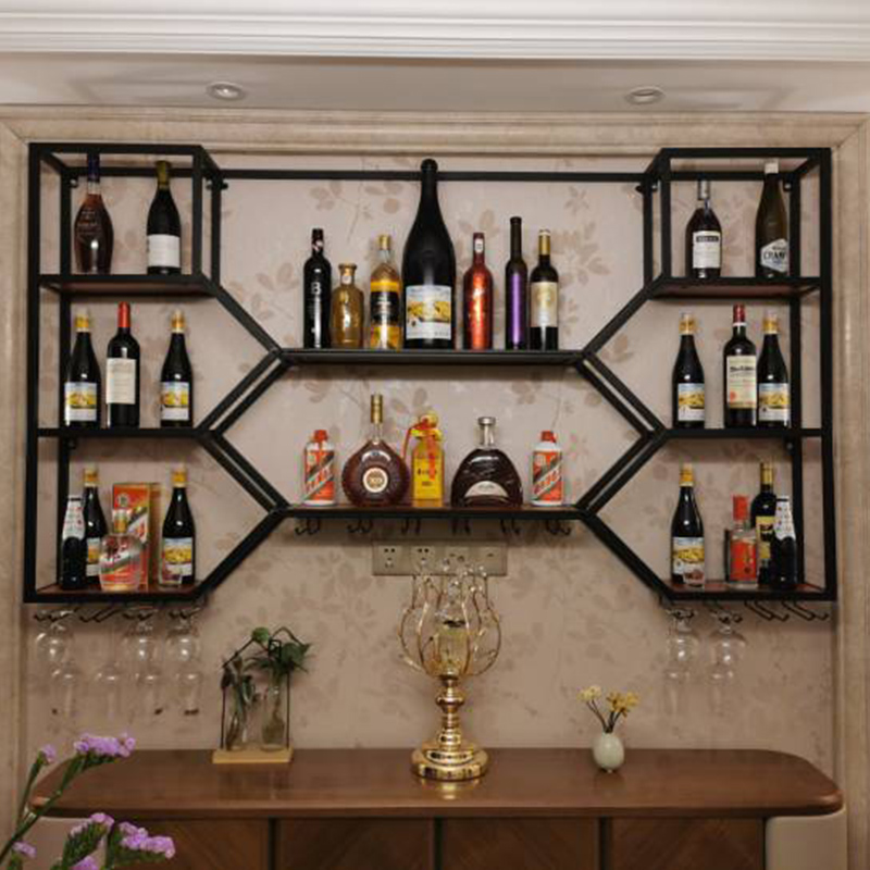 メタルシェルフ ワインキャビネット リビングルーム収納 キッ - Home Bar Shelf のレビューと価格