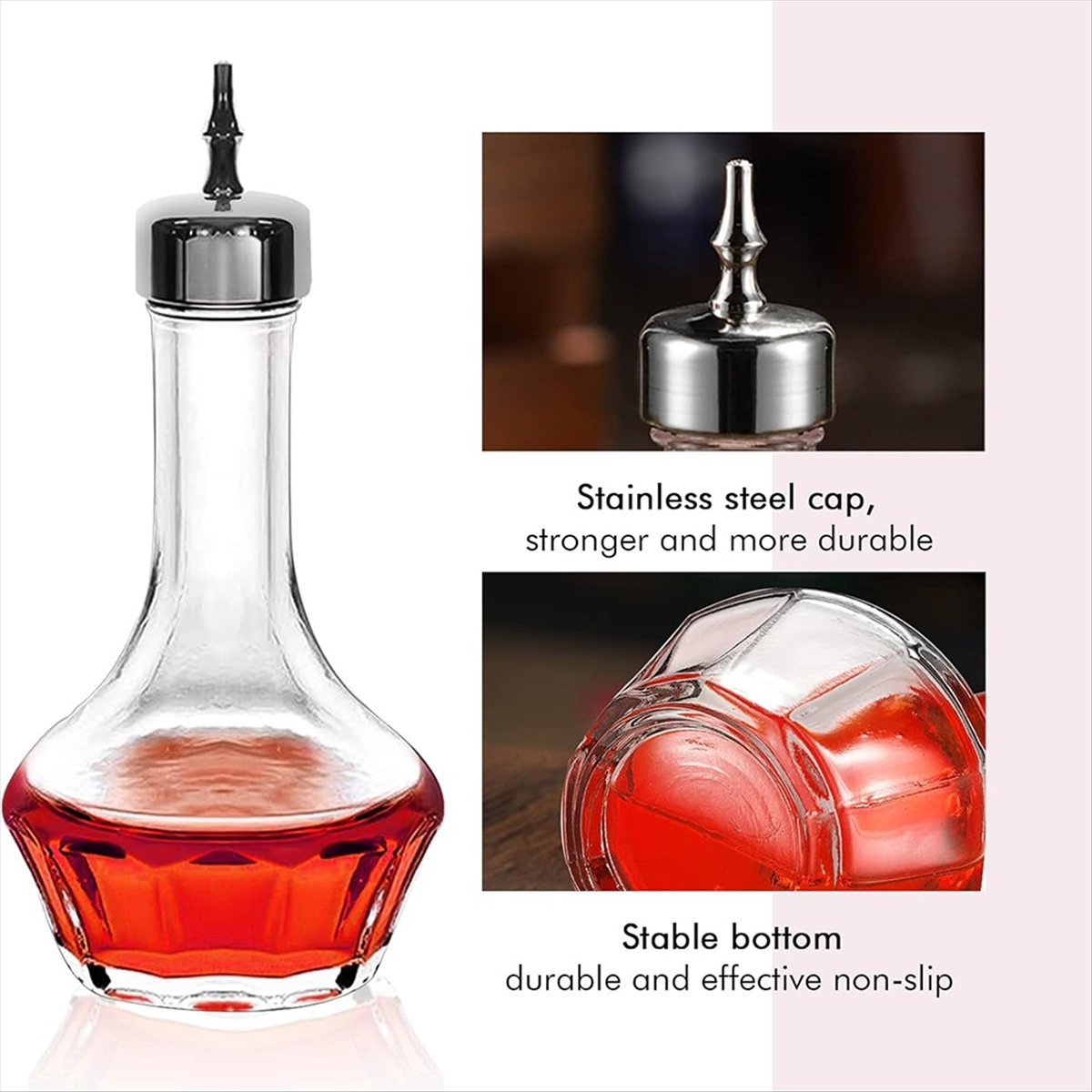 REST 6個入り ビターズボトルセット 50ml/1.6o - Bitters Bottle Set のレビューと価格